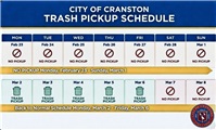 TRASH & RECYCLING PICKUP CANCELED ALL WEEK