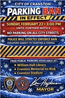 Citywide PARKING BAN until further notice