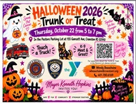 Volunteers Wanted for Trunk or Treat - October 22nd 5pm-7pm